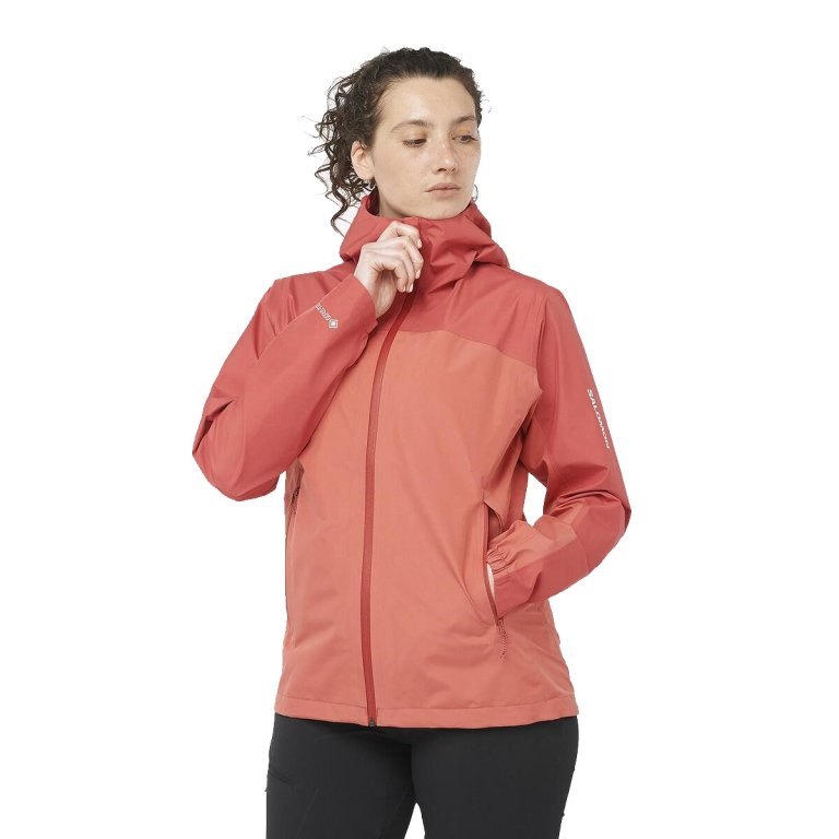 Куртка Salomon Outline GTX® 2.5L Jkt W - червона