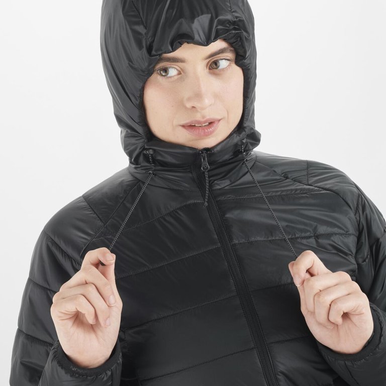 Куртка Salomon Outline HD Insul Jkt W - чорна