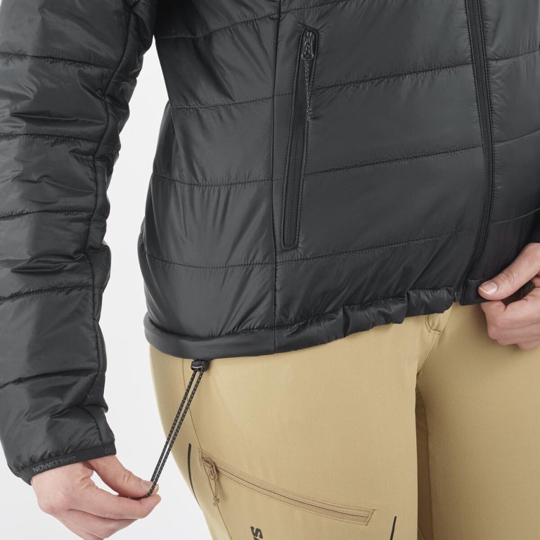 Куртка Salomon Outline HD Insul Jkt W - чорна