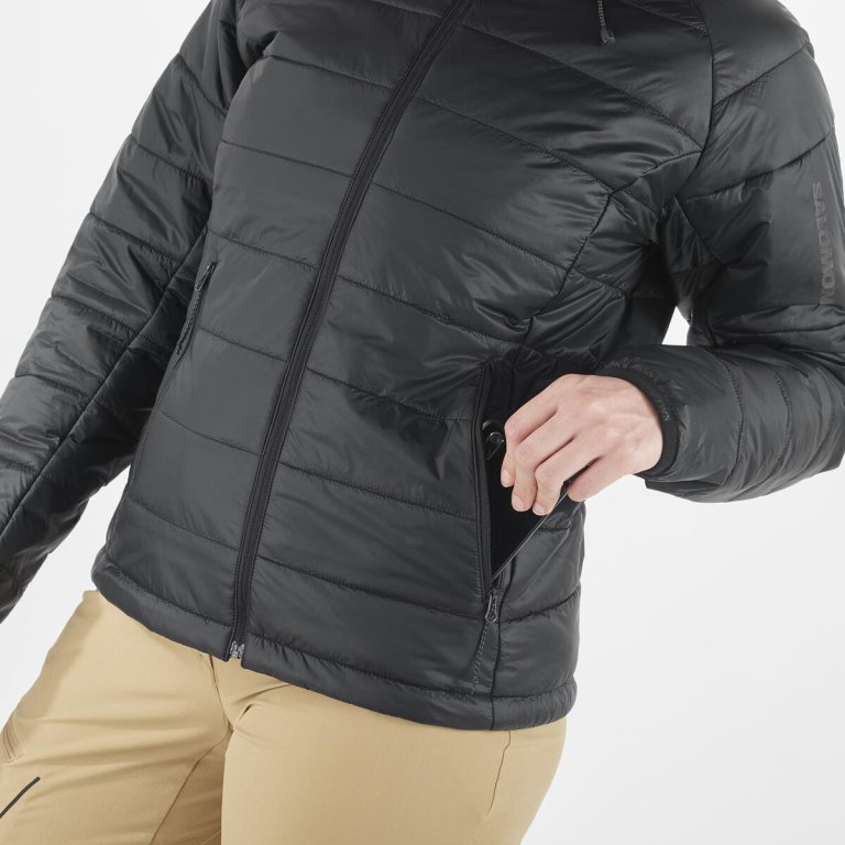 Куртка Salomon Outline HD Insul Jkt W - чорна