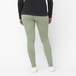 Легінси Salomon Essential Warm Seamless Tights W - зелені