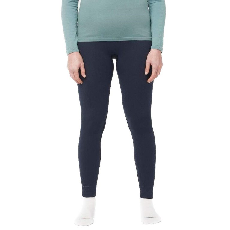 Легінси Salomon Essential Warm Seamless Tights W - сині