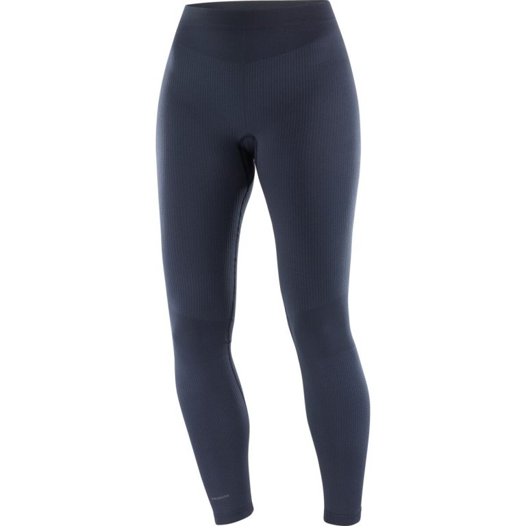 Легінси Salomon Essential Warm Seamless Tights W - сині