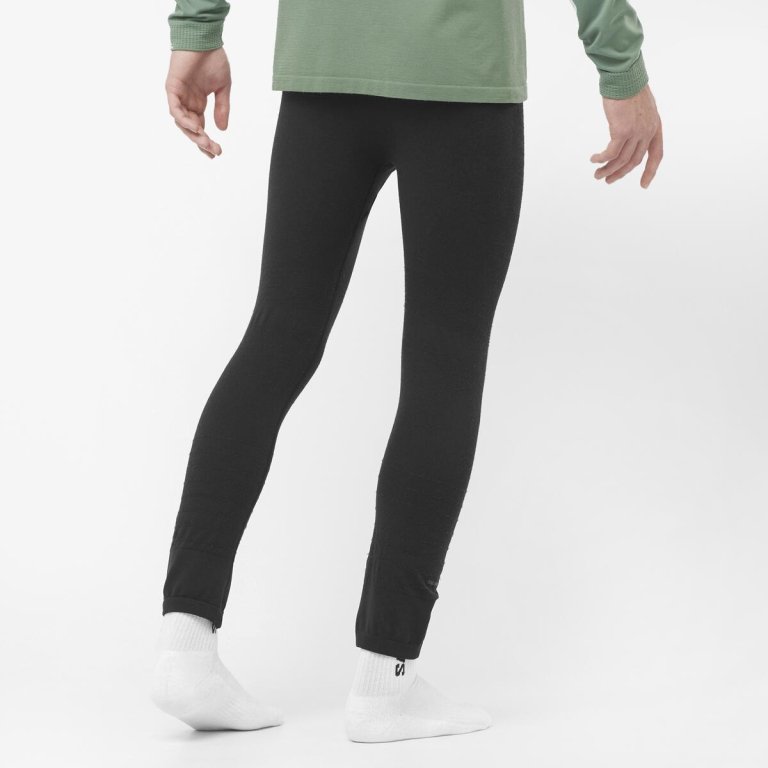 Легінси Salomon Essential Wool Seamless Legges M - чорні