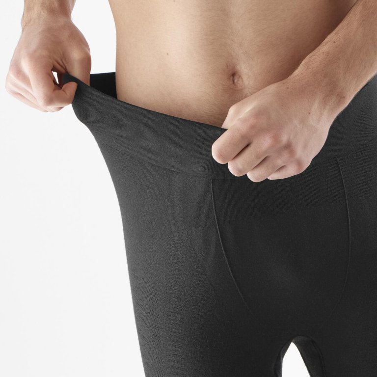 Легінси Salomon Essential Wool Seamless Legges M - чорні