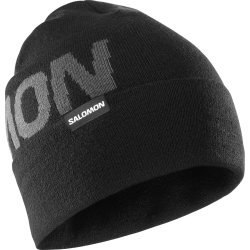 Шапка Salomon Hermitage Beanie - чорна