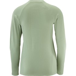 Футболка Salomon Essential Warm LS Top W - зелена