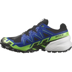 Кросівки Salomon Spikecross 6 GTX - чорні / сині / зелені