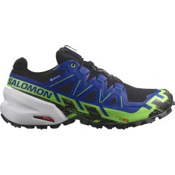 Кросівки Salomon Spikecross 6 GTX - чорні / сині / зелені