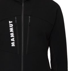 Гібридна куртка з капюшоном Mammut Aenergy SO - чорний