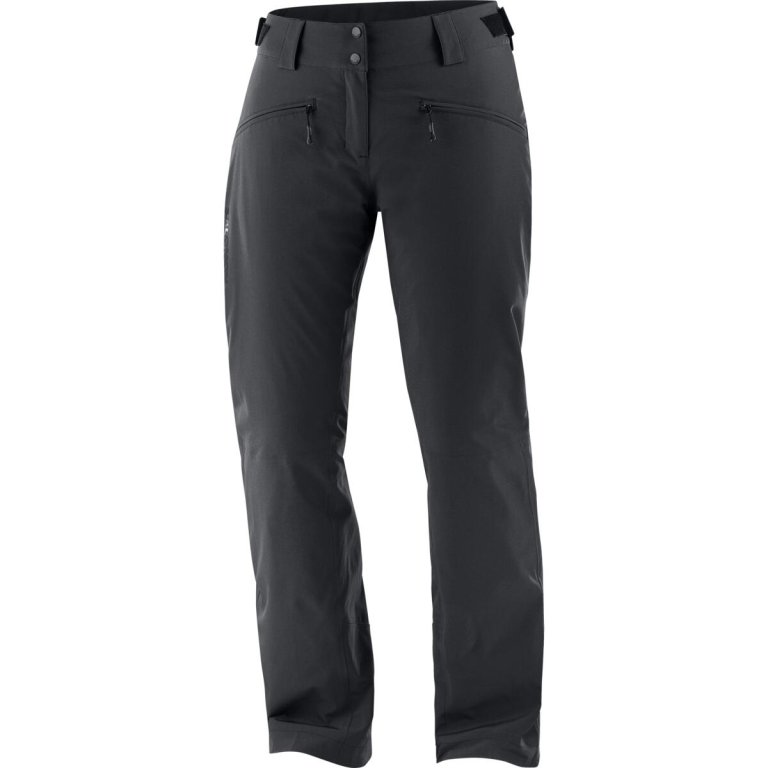 Штани Salomon Edge Pant W - чорні (стандартна довжина)