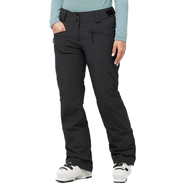 Штани Salomon Edge Pant W - чорні (стандартна довжина)
