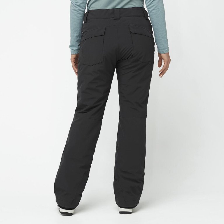 Штани Salomon Edge Pant W - чорні (стандартна довжина)