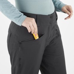 Штани Salomon Edge Pant W - чорні (стандартна довжина)