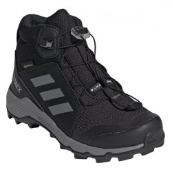 Взуття дитяче Adidas Terrex Mid GTX Jr - чорні/сірі