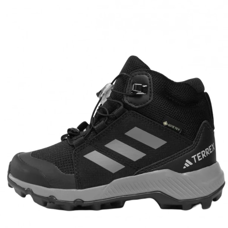 Взуття дитяче Adidas Terrex Mid GTX Jr - чорні/сірі