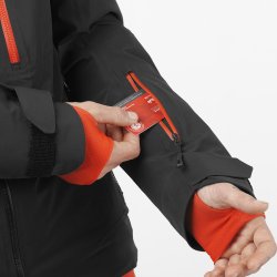 Куртка лижна Salomon Infinit Jkt M - чорна