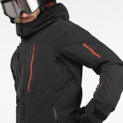 Куртка лижна Salomon Infinit Jkt M - чорна