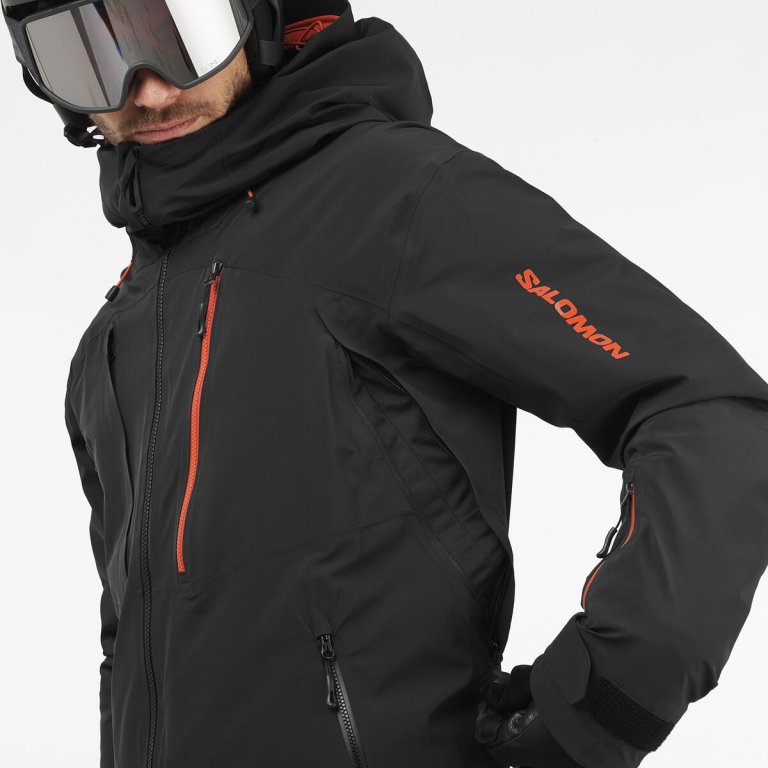 Куртка лижна Salomon Infinit Jkt M - чорна