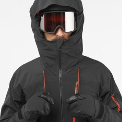 Куртка лижна Salomon Infinit Jkt M - чорна