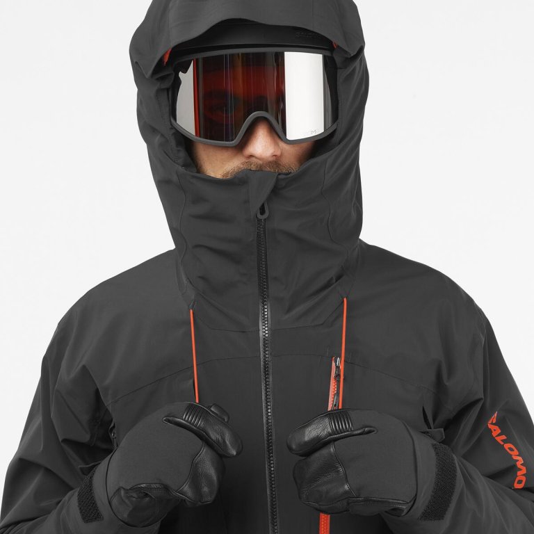 Куртка лижна Salomon Infinit Jkt M - чорна