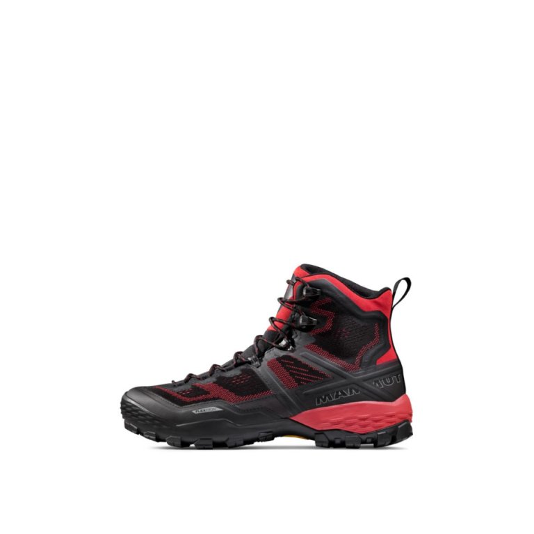 Взуття Mammut Ducan High GTX M - чорне/червоне