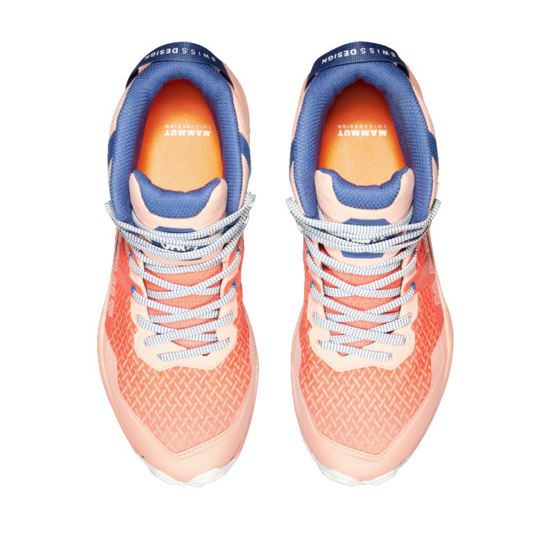 Взуття Mammut Sertig II Mid GTX W - помаранчеве/сине