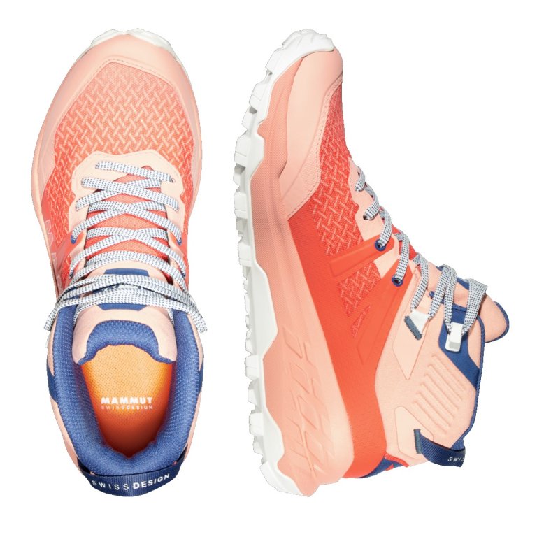 Взуття Mammut Sertig II Mid GTX W - помаранчеве/сине