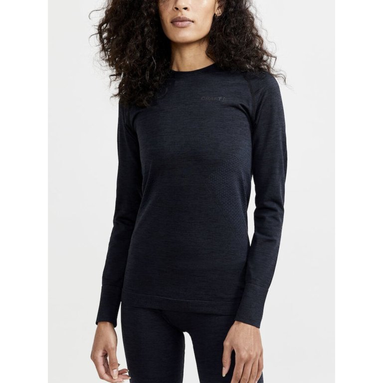 Футболка Craft Core Dry Active Comfort LS W - чорна