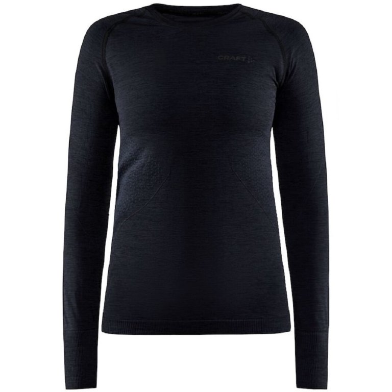 Футболка Craft Core Dry Active Comfort LS W - чорна