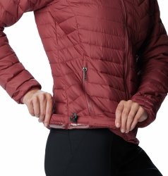 Куртка з капюшоном Columbia Powder Lite™ W - червона