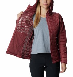 Куртка з капюшоном Columbia Powder Lite™ W - червона