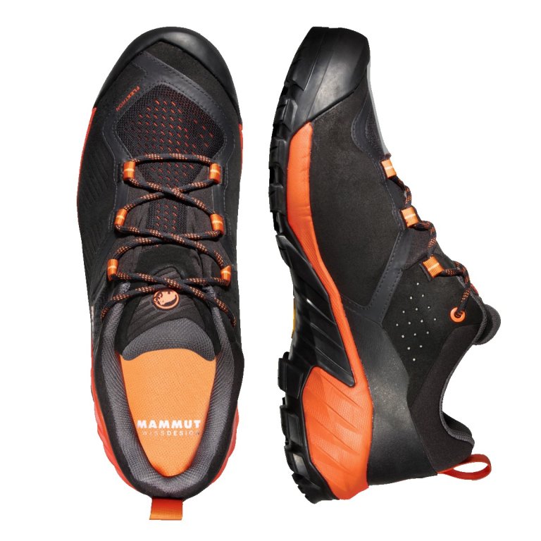 Взуття Mammut Sapuen Low GTX M - чорне / червоне
