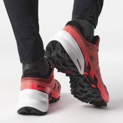 Кросівки Salomon Spikecross 6 GTX - червоні / чорні