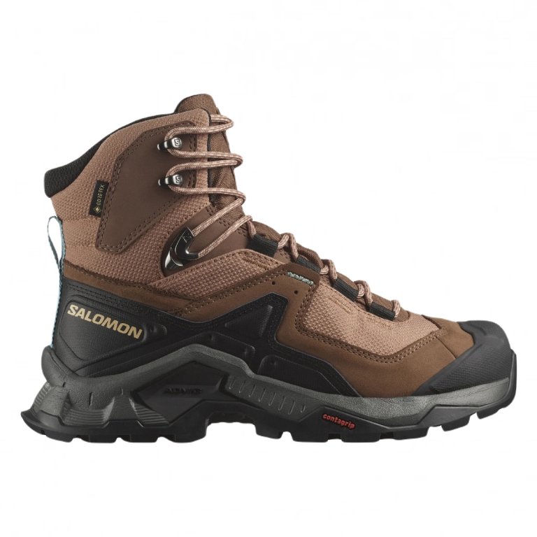 Взуття Salomon Quest Element GTX W - коричневе / бежеве
