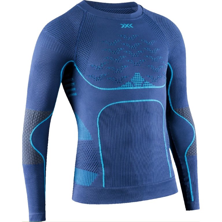 Футболка X-Bionic Outdoor Energizer 4.0 LG SL M - синя