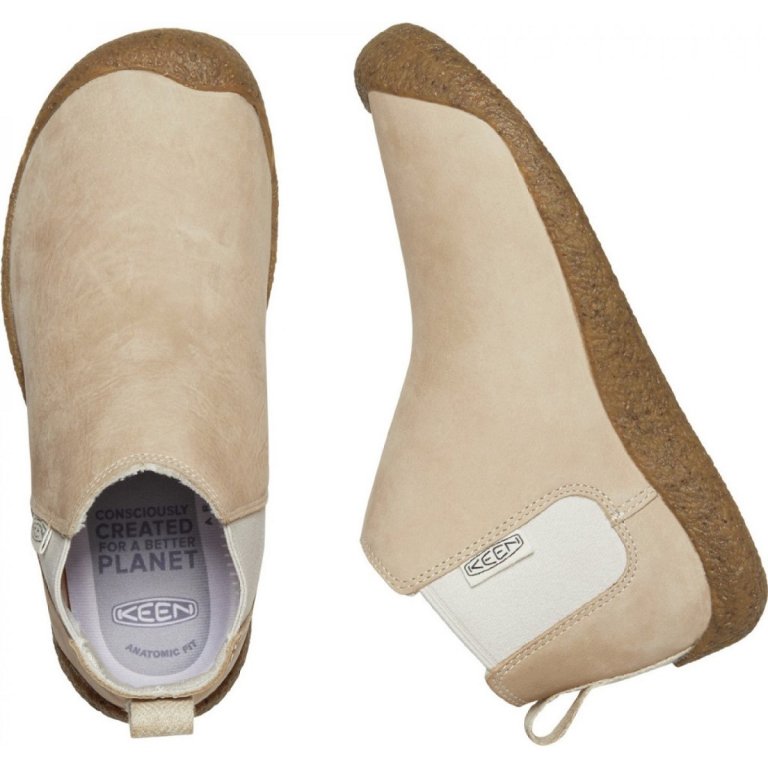 Взуття Keen Mosey Chelsea Leather W - бежеве / коричневе
