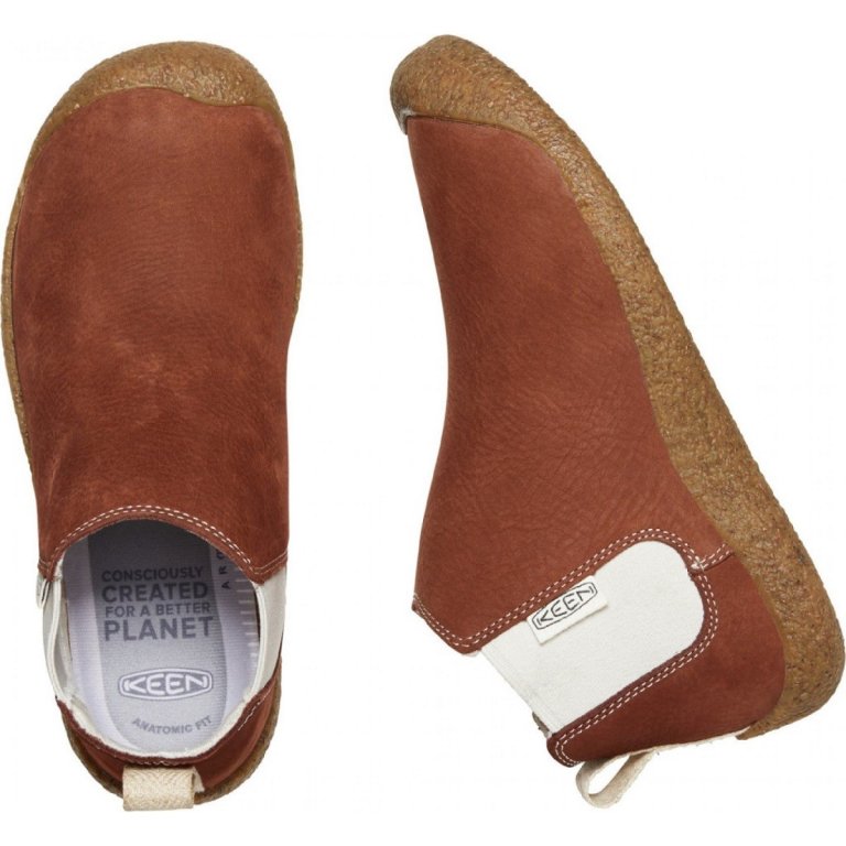 Взуття Keen Mosey Chelsea Leather W - коричневе