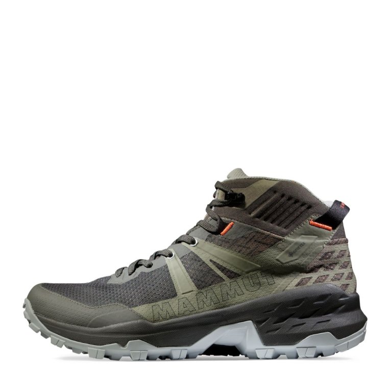 Взуття Mammut Sertig II Mid GTX M - зелене/сіре