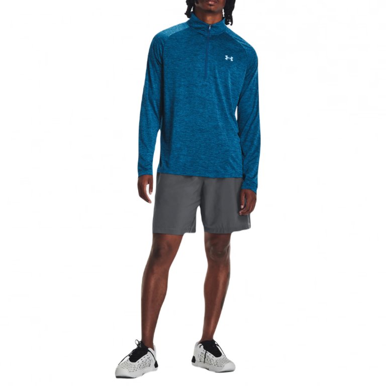 Кофта Under Armour UA Tech 2.0 1/2 Zip M - синя