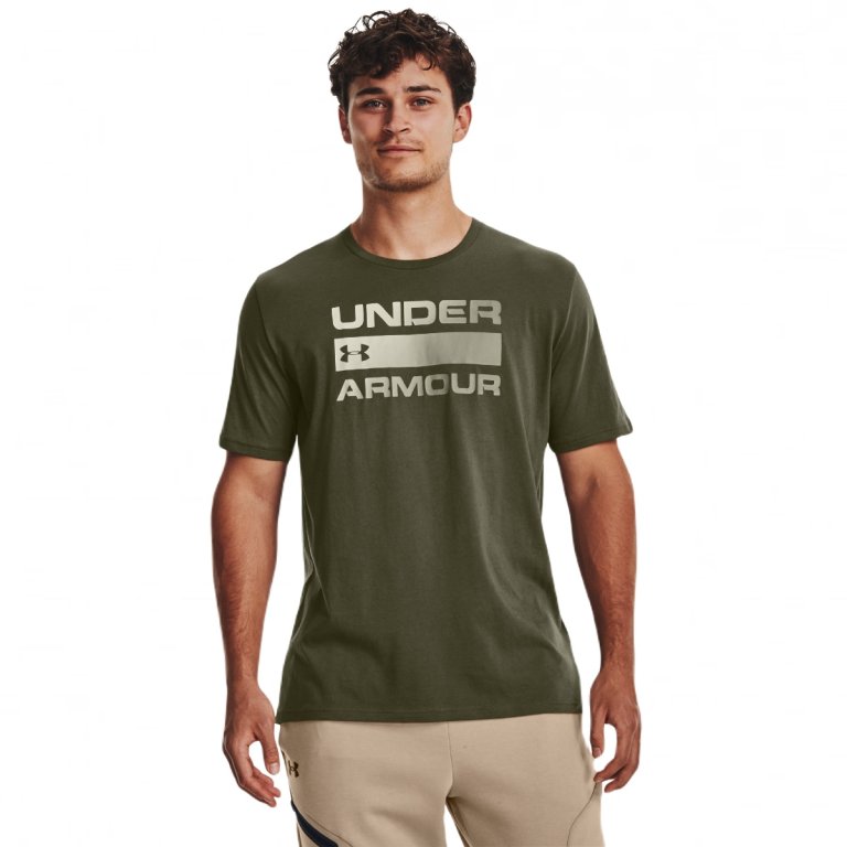 Футболка Under Armour UA Team Issue Wordmark SS M - зелена