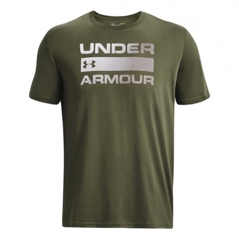 Футболка Under Armour UA Team Issue Wordmark SS M - зелена