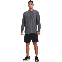 Футболка Under Armour Sportstyle Left Chest LS M - сіра