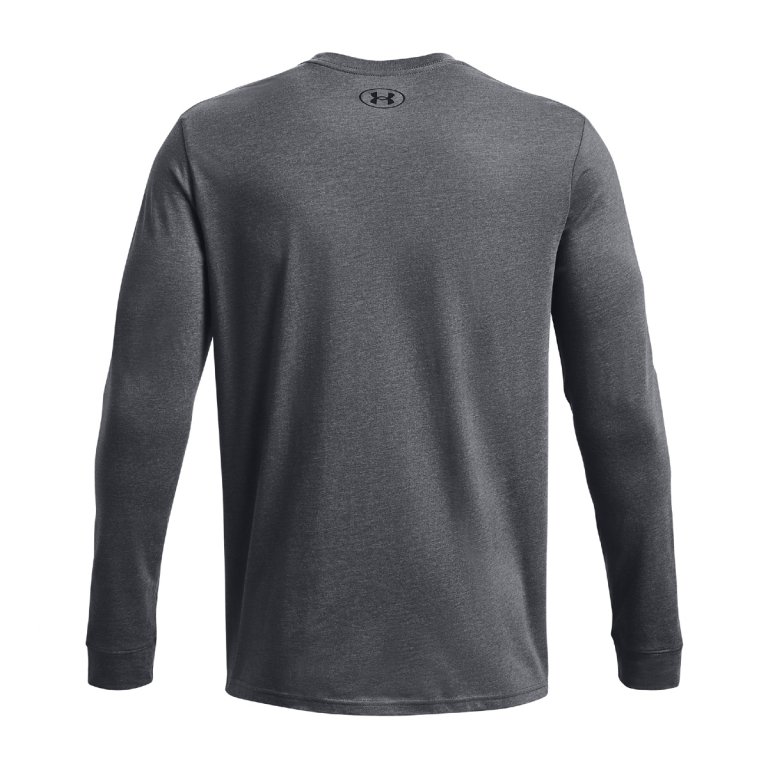 Футболка Under Armour Sportstyle Left Chest LS M - сіра