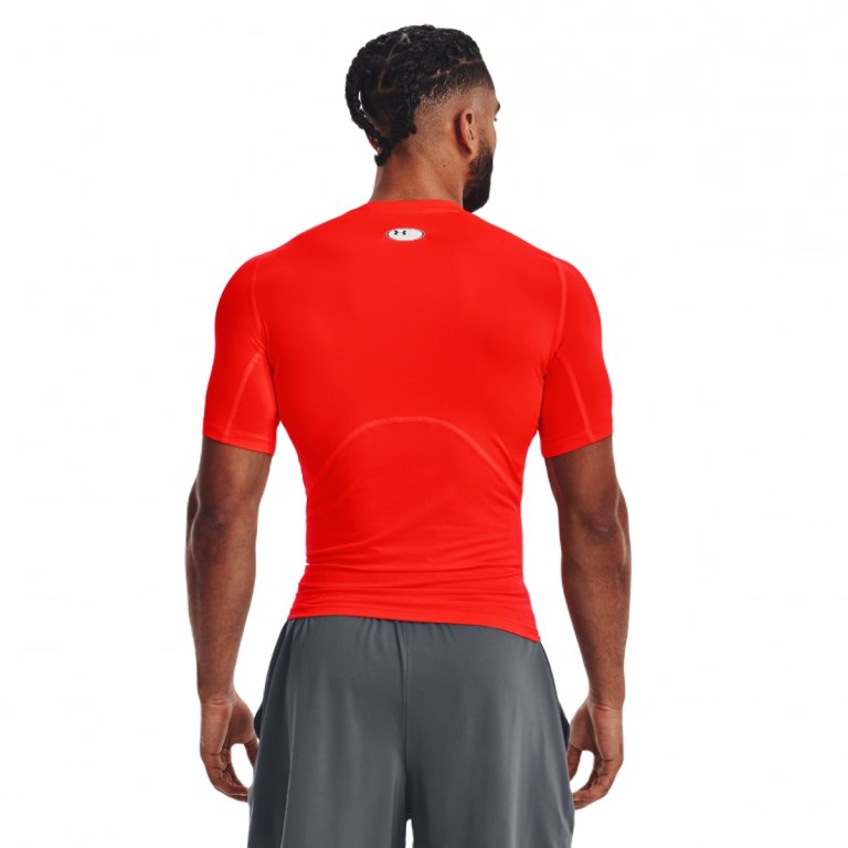 Футболка Under Armour HG Armour Comp SS M - червона