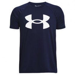 Футболка Under Armour Tech Big Logo SS J - синя