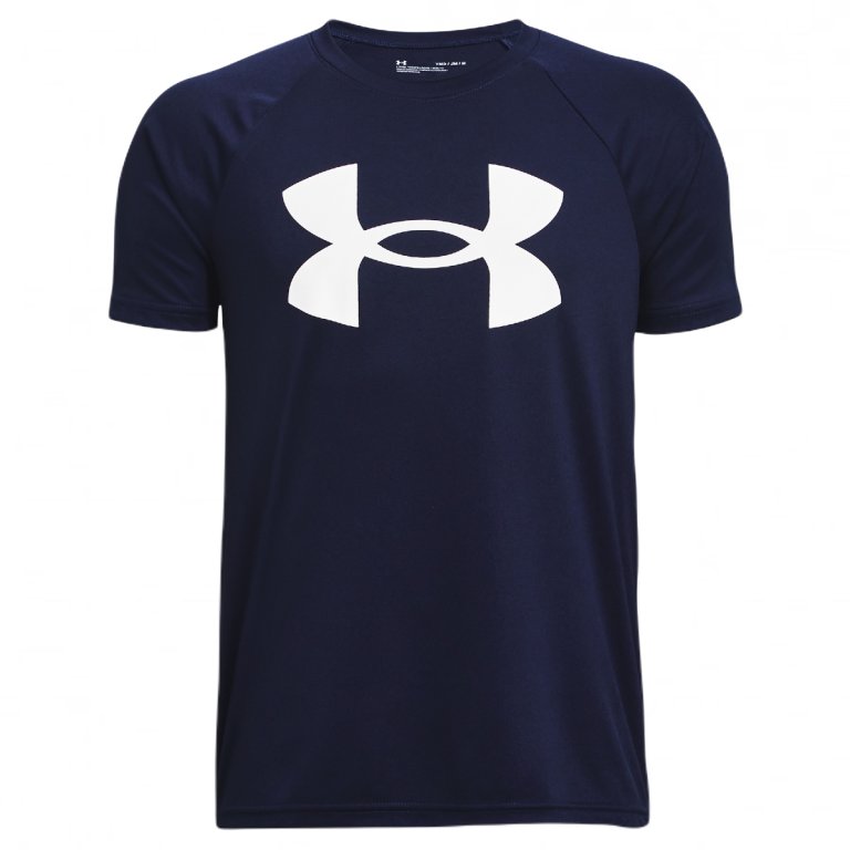 Футболка Under Armour Tech Big Logo SS J - синя