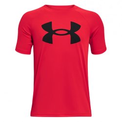 Футболка Under Armour Tech Big Logo SS J - червона