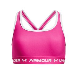 Бюстгальтер Under Armour Crossback Mid Solid J - рожевий