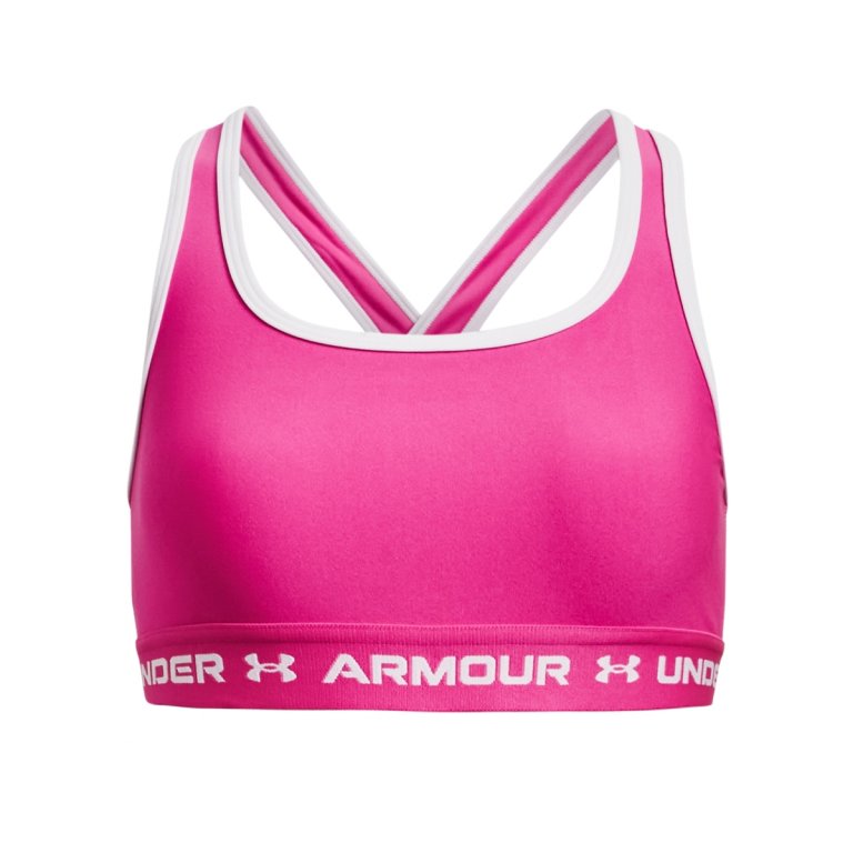 Бюстгальтер Under Armour Crossback Mid Solid J - рожевий